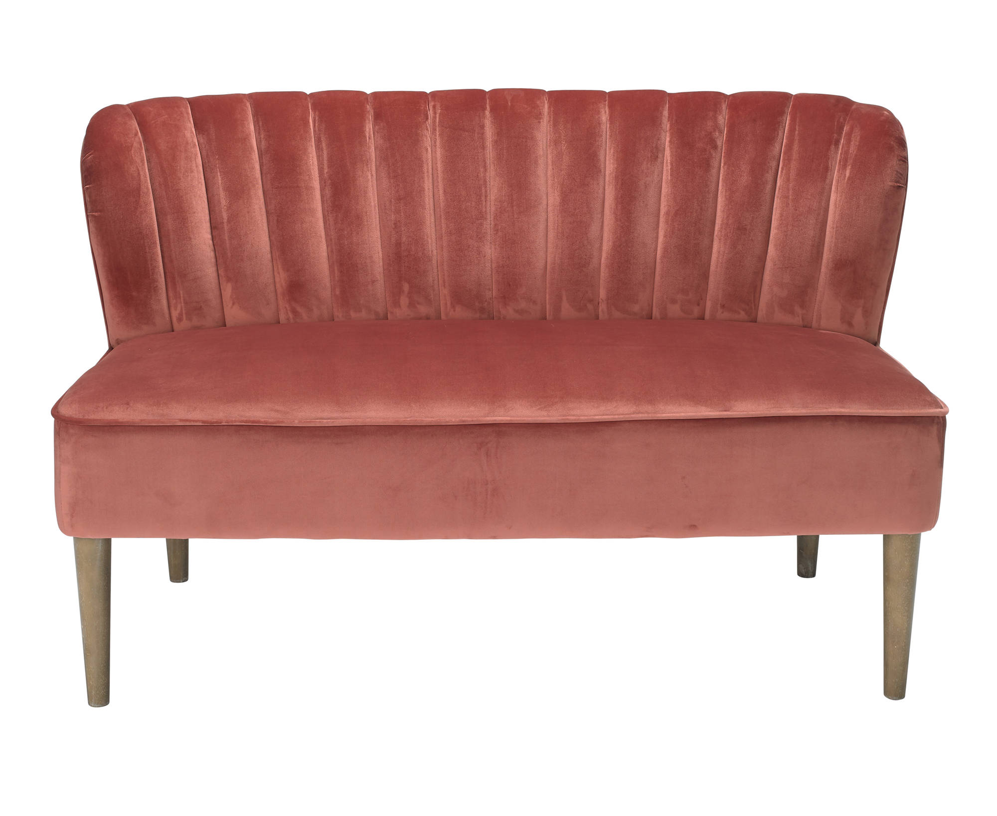 Belita Sofa in Vintage Pink - Ezzo