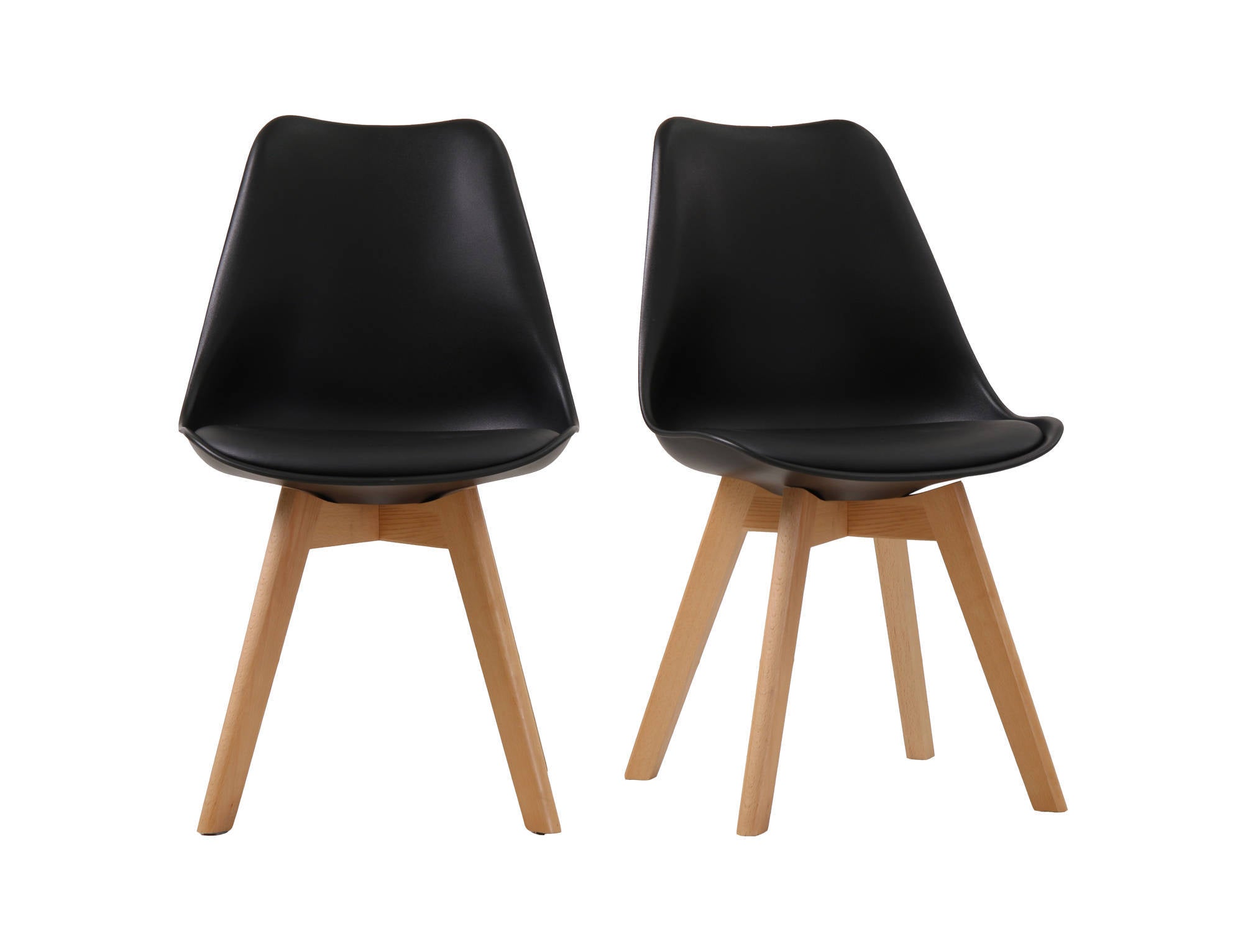 Cesaire Dining Chair in Black - Ezzo