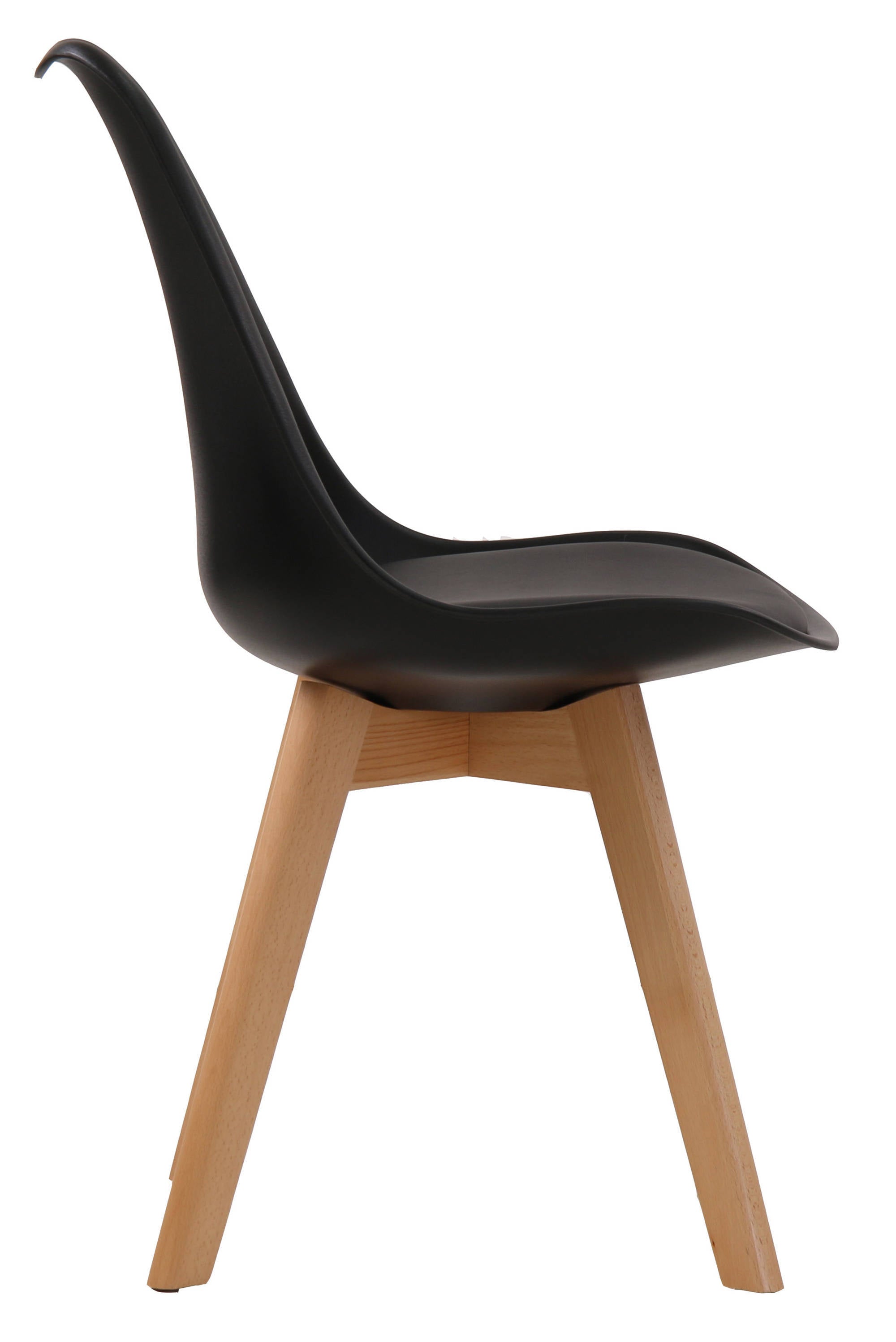 Cesaire Dining Chair in Black - Ezzo
