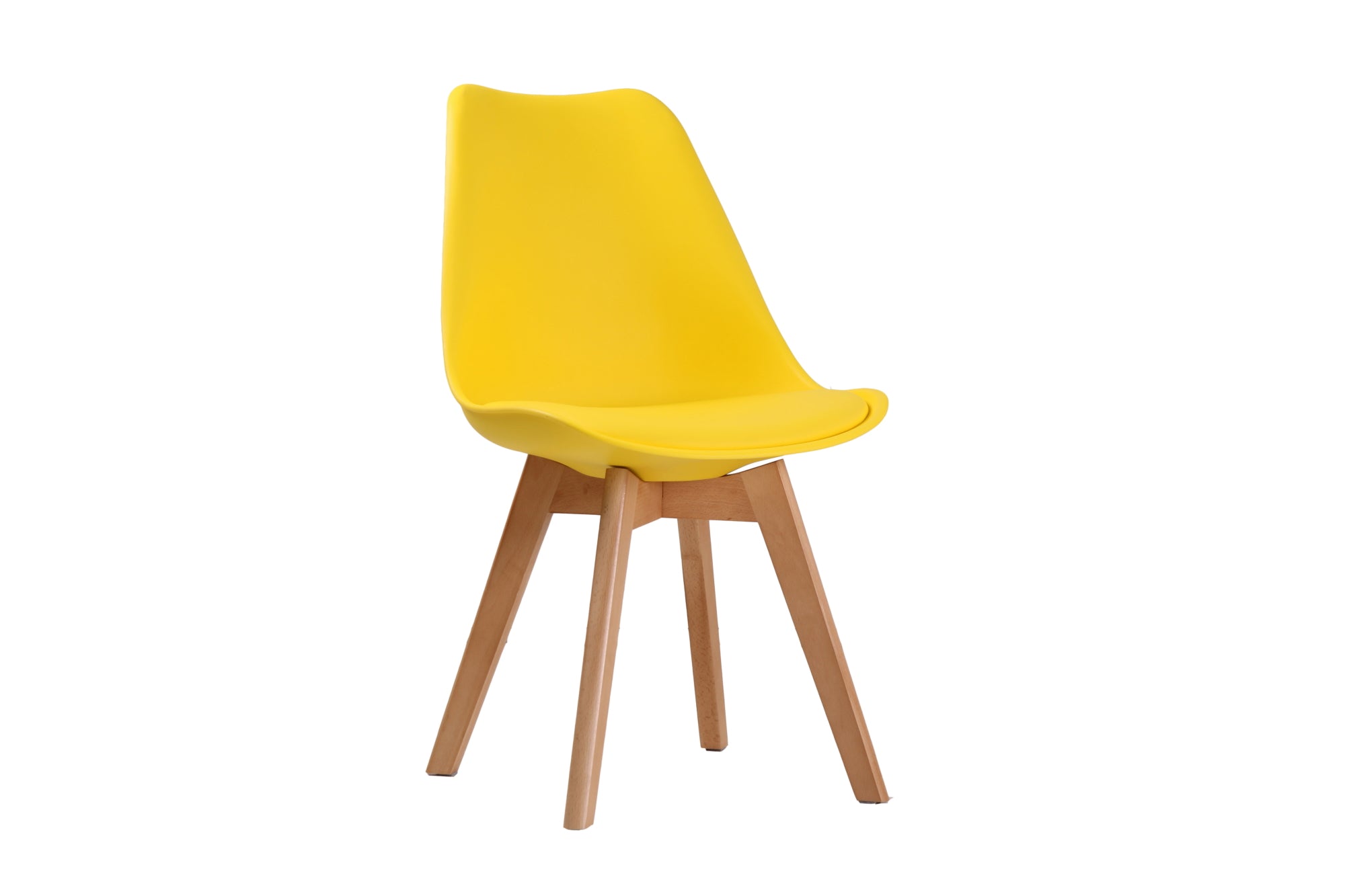 Cesaire Dining Chair in Yellow - Ezzo
