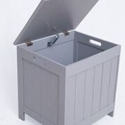 Kodiak Grey Laundry Box - Ezzo