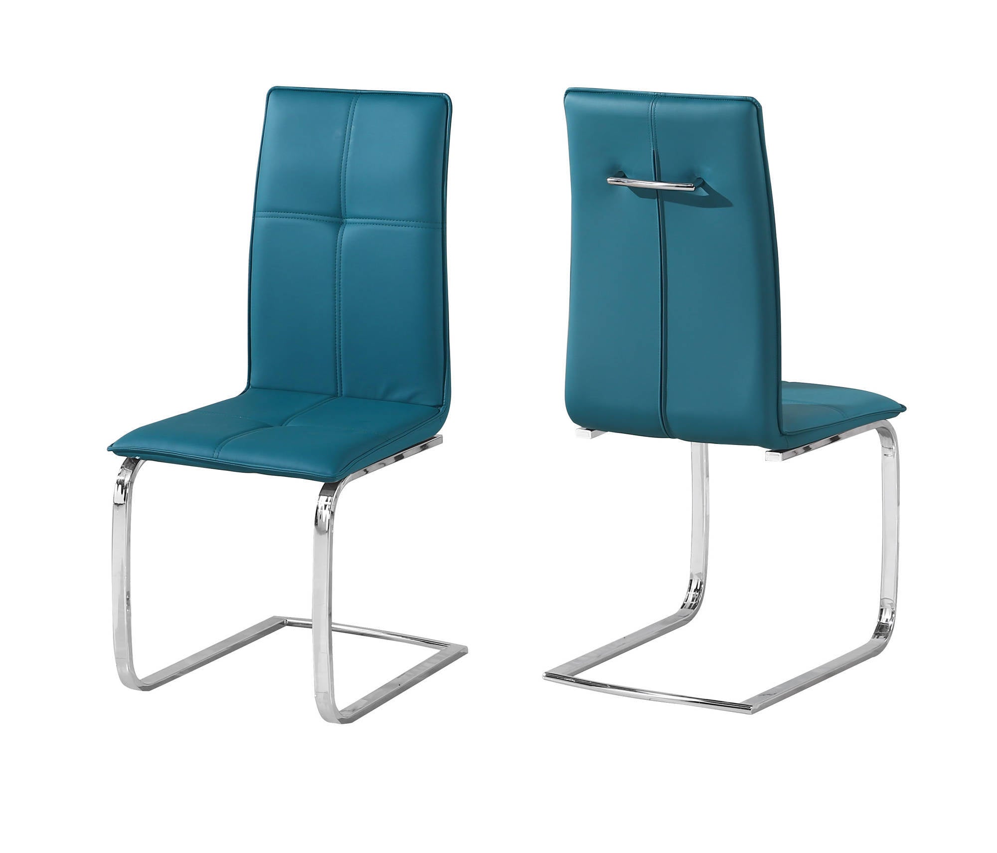 Oeuvre Dining Chairs in Teal - Ezzo