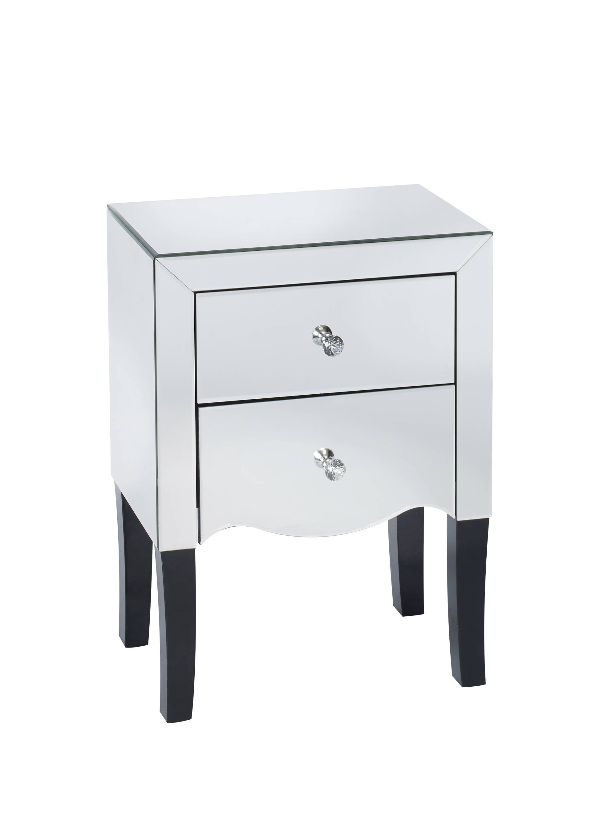 Paloma 2 Drawer Bedside Table - Ezzo