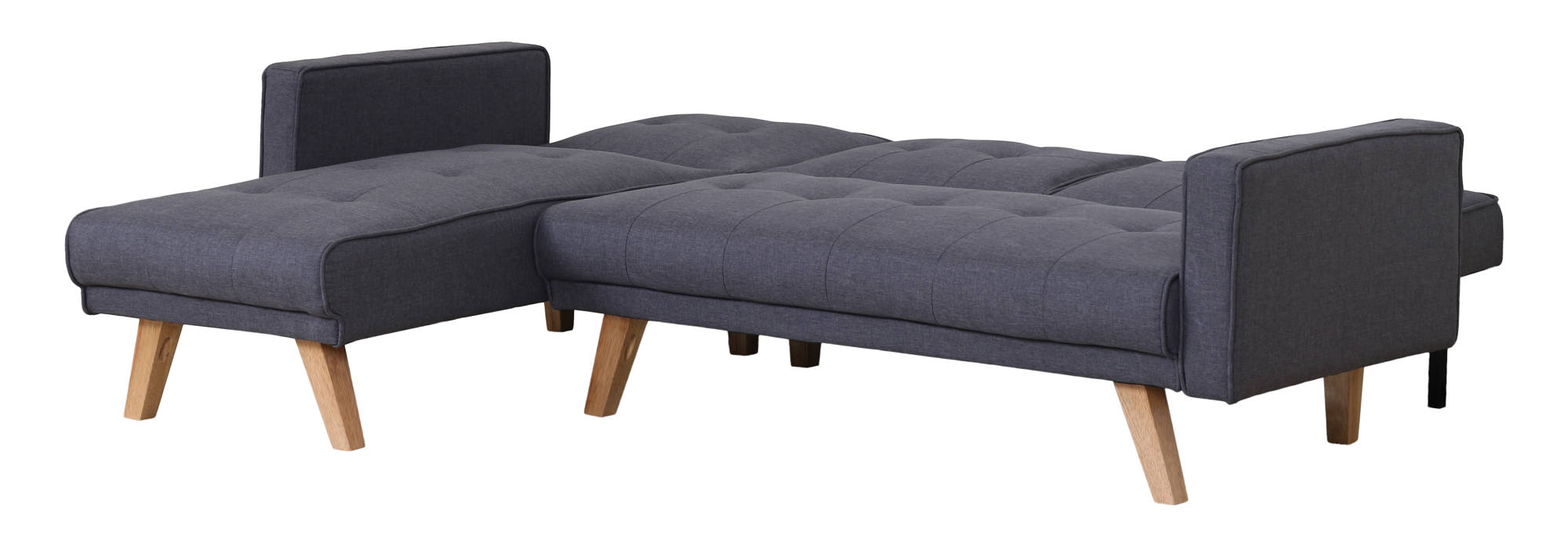 Robertson Corner Sofa Bed in Grey - Ezzo