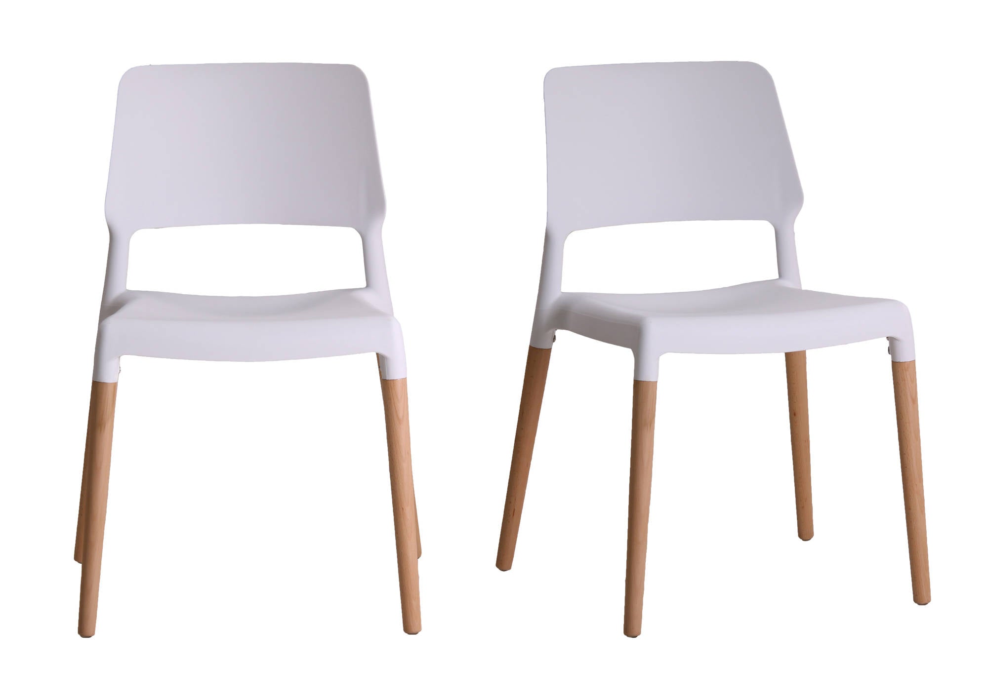 Shore Dining Chairs in White - Ezzo