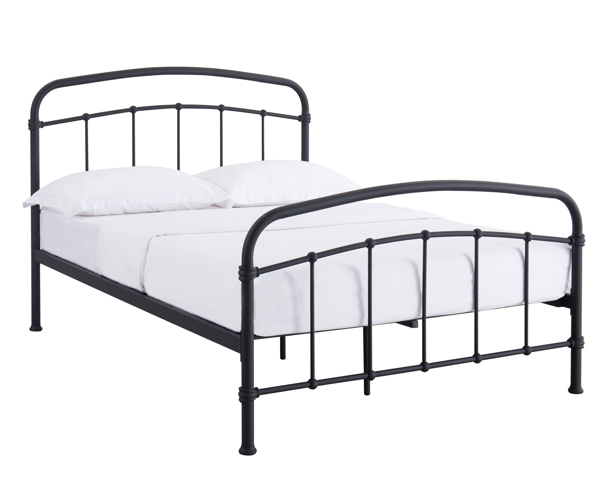 Stretton Double Bed in Black - Ezzo