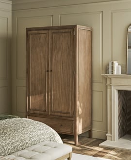 Chesterton Double Wardrobe Natural