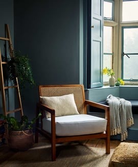 Lambourne Rattan Armchair Cream
