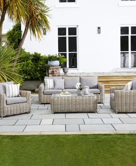 Amalfi Collection Outdoor Five Seater Set