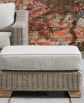 Capri Collection Outdoor Foot Stool