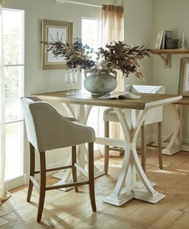 Epsom Grey Bar Stool