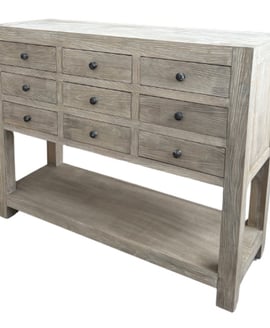 Haldon Collection 9 Drawer Chest With Shelf