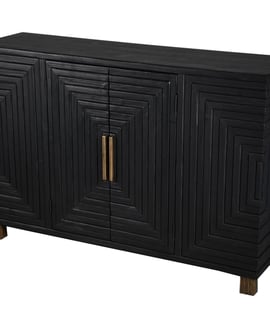 Lennox Black 2 Door Sideboard