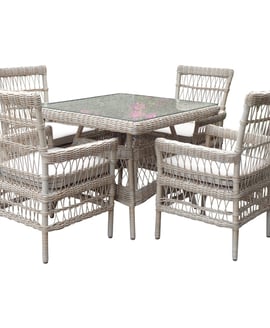 Provence Collection Outdoor 4 Seater Dining Set