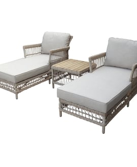 Provence Collection Outdoor Sun Lounger Set