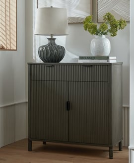Reed Collection 1 Drawer 2 Door Cabinet