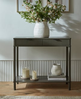 Reed Collection 2 Drawer Console
