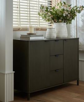 Reed Collection 3 Drawer 2 Door Cabinet
