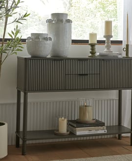 Reed Collection 2 Drawer 2 Door Console