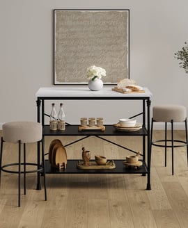 Anais Buff Counter Stool