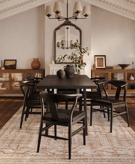 Aries Black Dining Chair