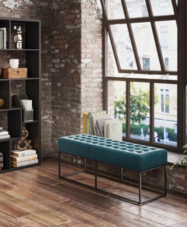 Boden Yale Blue Bench