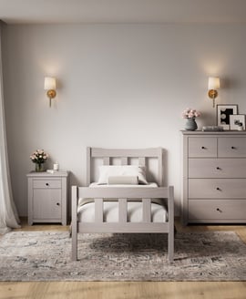 Havana Grey Bedside Cabinet