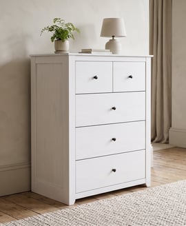 Havana White 3+2 Chest