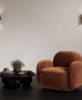 Kenji Matte Black Coffee Table