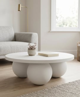 Kenji White Coffee Table