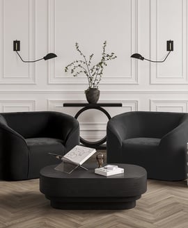 Kuma Black Coffee Table