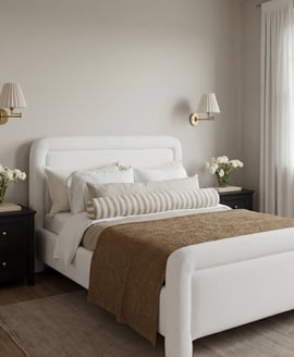 Leonnie Ghost Double Bed