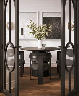 Mai Black Dining Chair