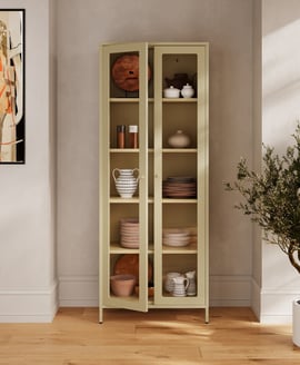 Mase Beige Cabinet