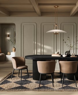 Nova Mole Black Dining Chair