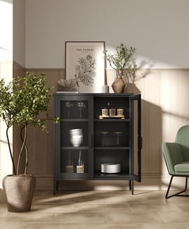 Reuben Black Cabinet