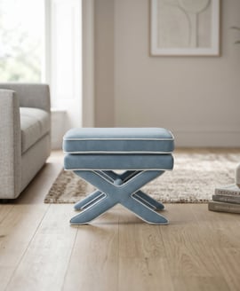 Rhode Ice Blue Stool