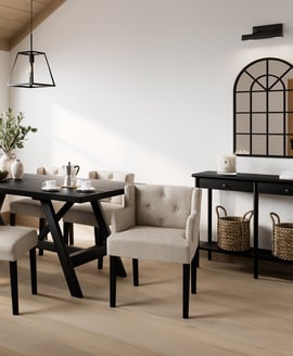 Shay Stone Winged Counter Stool