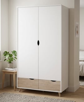 Stockholm 2 Door Wardrobe