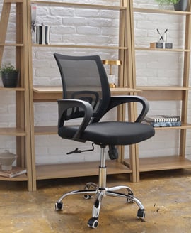 Tate Mesh Back Office Chair Black