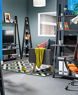Tiva Ladder Desk Black 1 Pack