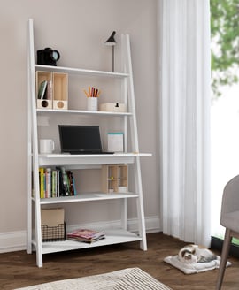 Tiva Ladder Desk White 1 Pack