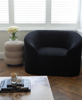 Zuma Black Sofa