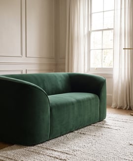 Zuma Forest Green Sofa