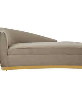 Batix Grey Left Arm Chaise Longue
