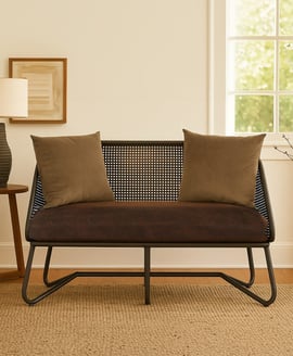New Foundry 2 Seat Sofa With Curved Legs