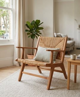 Lovina Natural Rattan Armchair