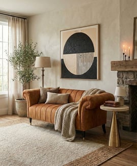 Siena Two Seat Gold Velvet Sofa