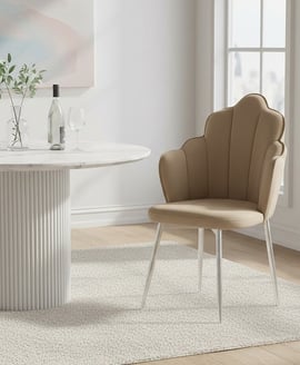 Tian Mink Velvet Dining Chair