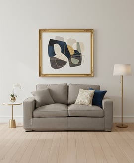 Valensole 2 Seat Grey Sofa
